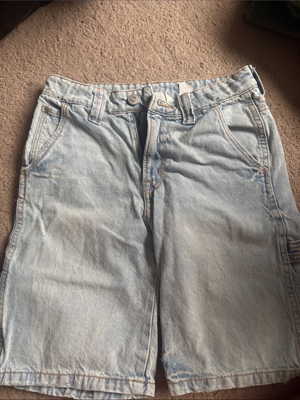 Light Blue Men's Denim Shorts